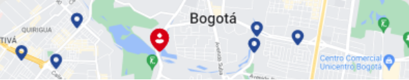 Mapa de puntos de pago